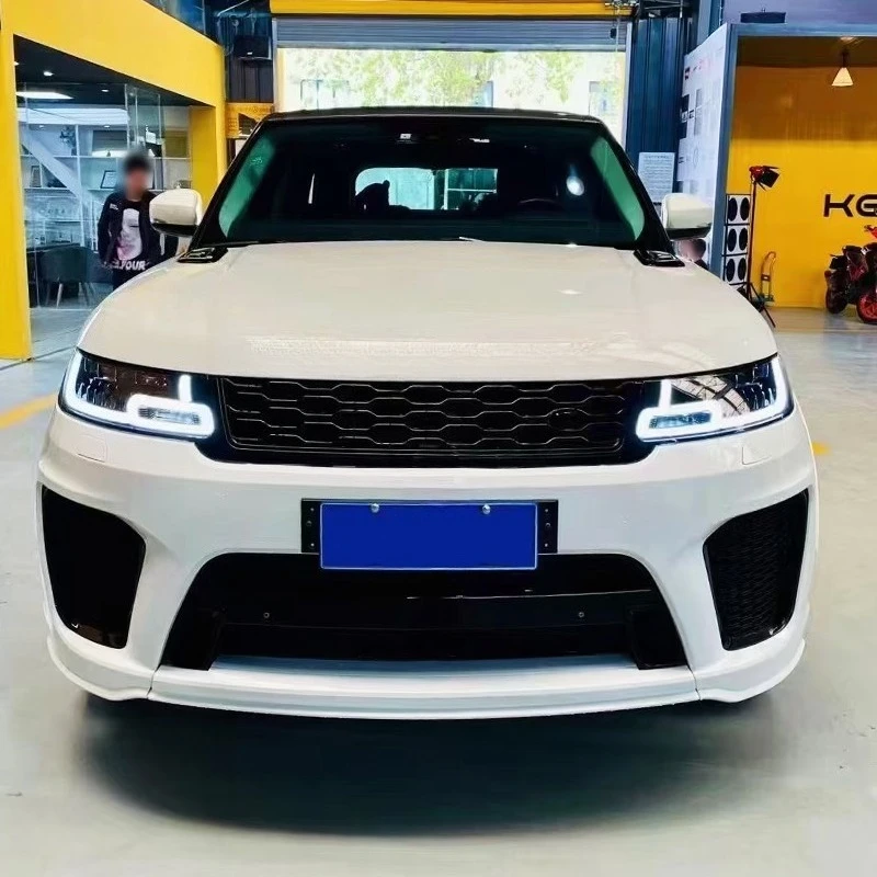 2014-2017 Car Modification Upgrade 2022 SVR Front Mudguard Fog Light Rear Taillight Bolt-On Body Kit For SportBody Kit Full Bod