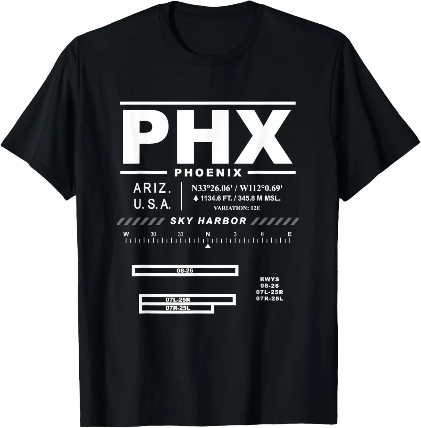 

Phoenix Sky Harbor International Airport Arizona PHX, качественные короткие рукава