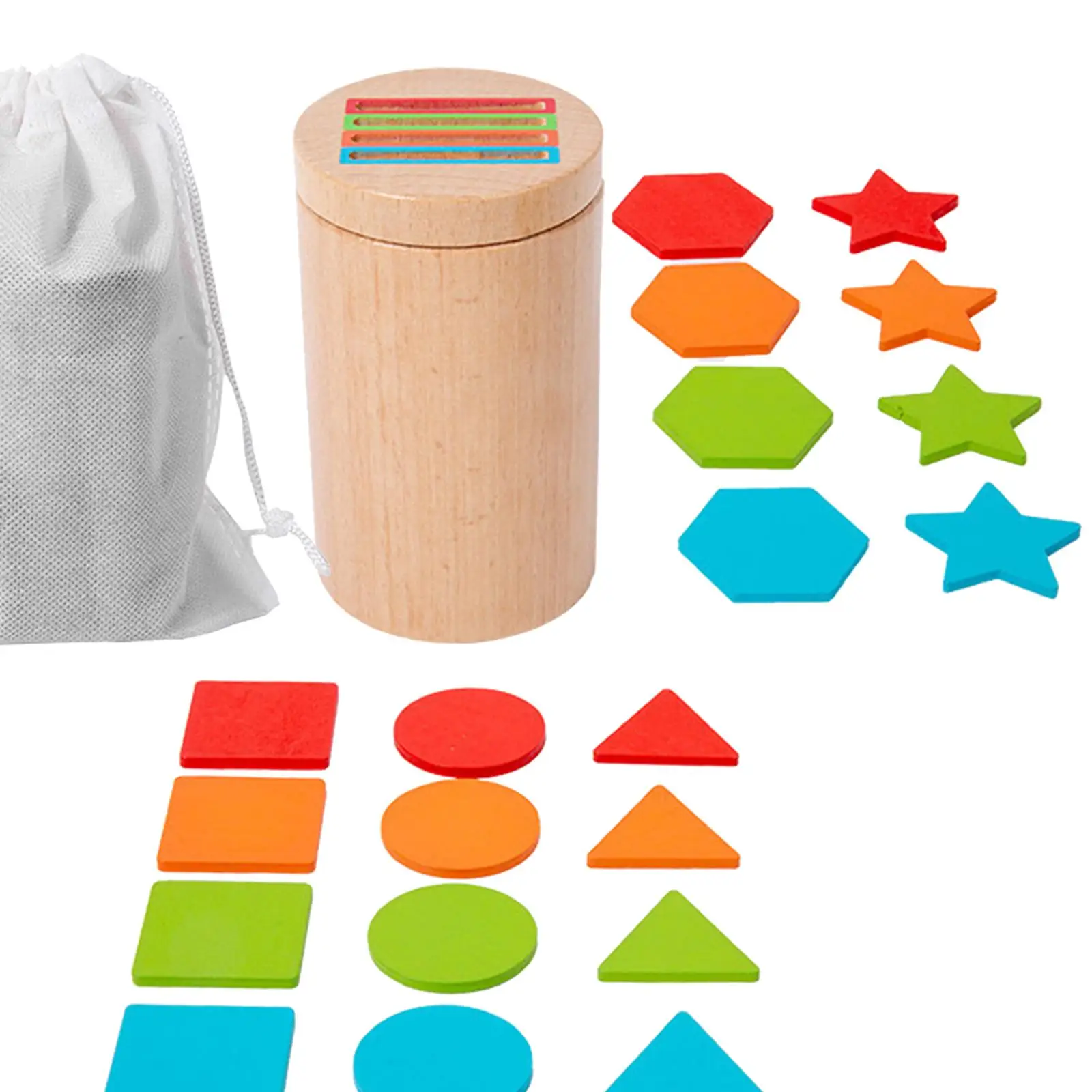 Jeu de tri de documents en bois Montessori pour enfants, jouet pour tout-petits de 1 à 3 ans, bâtons pour le développement de la motricité fine