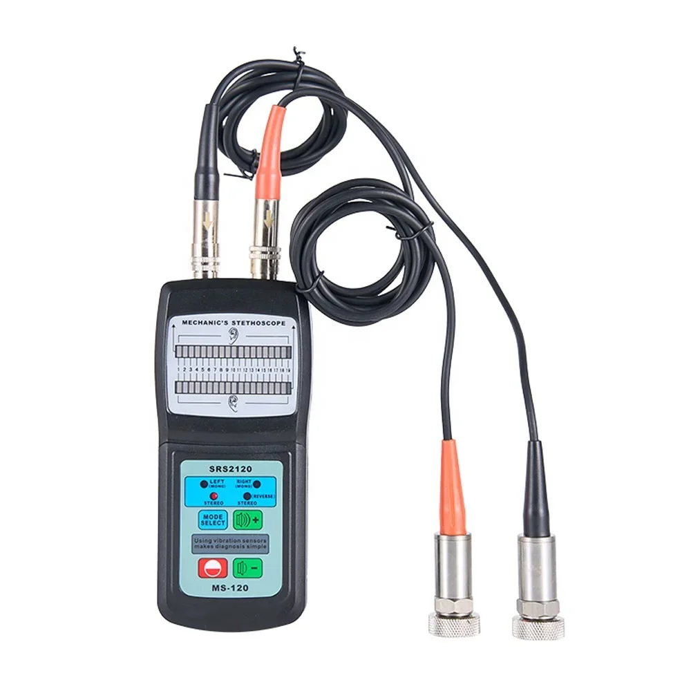 

Digital Mechanic's Failure Stethoscope MS-120 Widely Used In Ship, Automobile, Chemical Manufacture, Metallurgy 10Hz~10K Hz