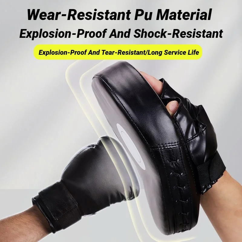1/2pcs Boxing Pad Hand Target Gloves Training Focus Taekwondo Muay Thai Mixed Martial Arts Glove MMA Pu Karate Fight Adults Kids