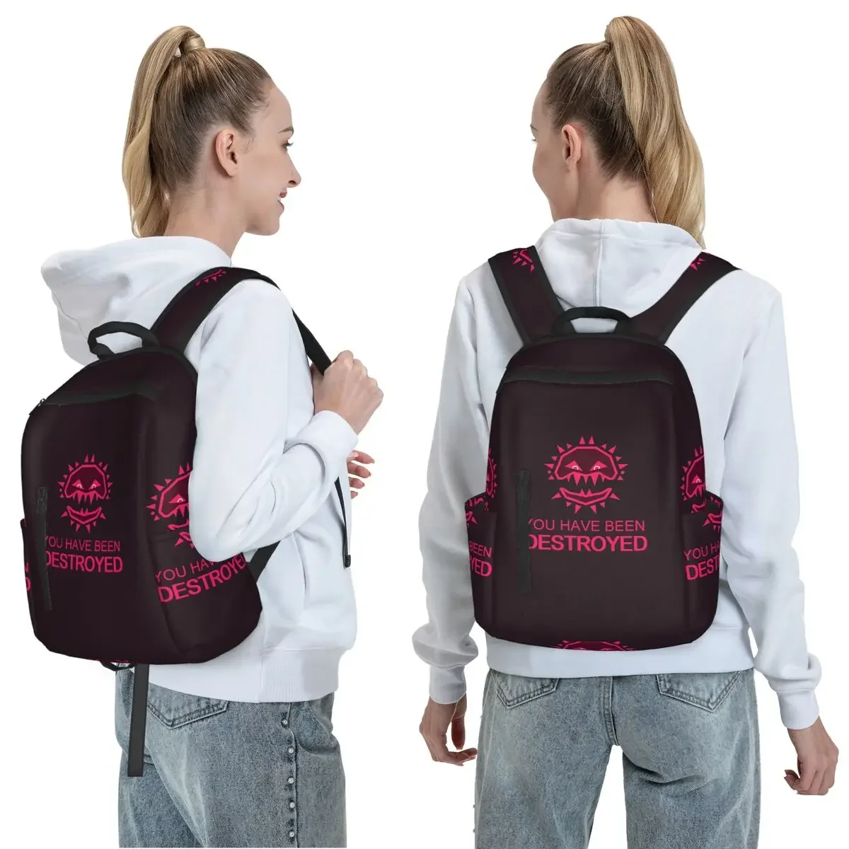 JSAB Annihilate Just Shapes And Beats Blixer Backpack Daypack Large Capacity Kids BookBag School Bag Shoulder Bags for Men Women