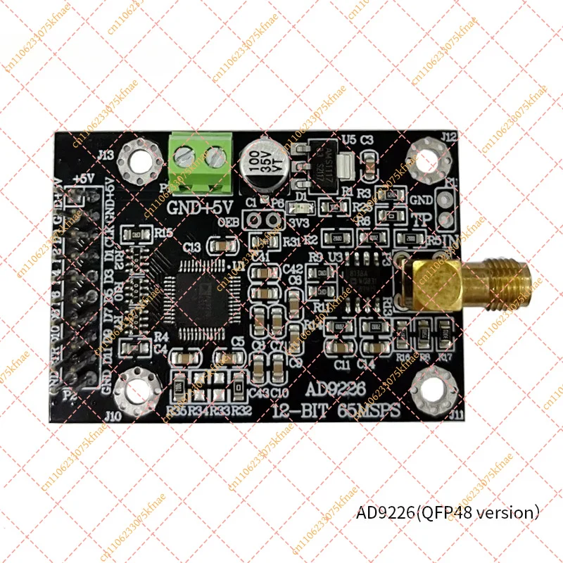 65MSPS AD9226 ADC Module High Speed Analog Signal Acquisition Board FPGA Matching Module