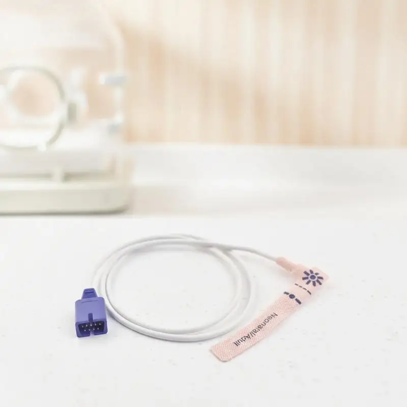 1 Stück MAX-A MAX-P Typ 9-Pin Einweg-SpO2-Sensor mit Oximax SpO2-Sonde für Erwachsene, Kinder, Säuglinge und Neugeborene für Nellcor – Detail 11