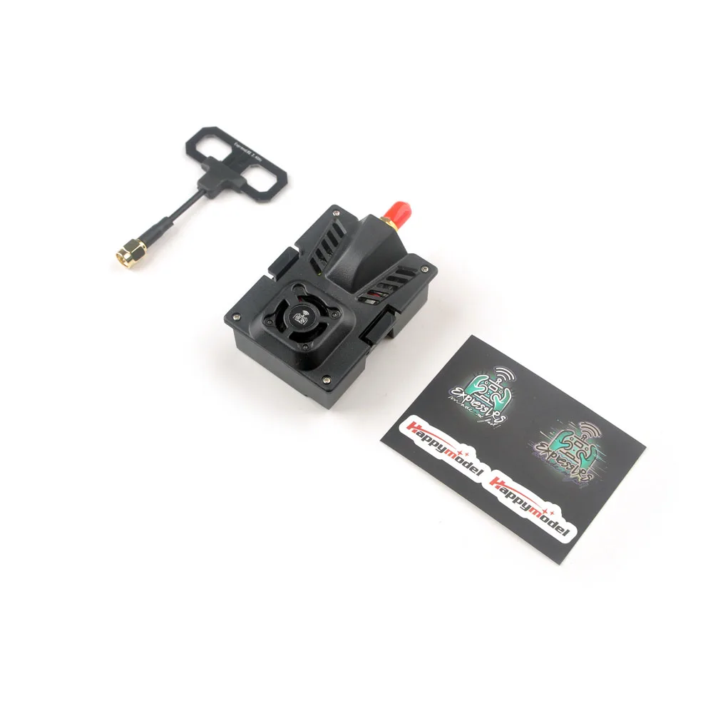 HappyModel ES24TX Pro Micro TX 1000mW 2.4G ExpressLRS ELRS Module with Cooling Fan RGB LED Module for RC FPV Airplane Drone