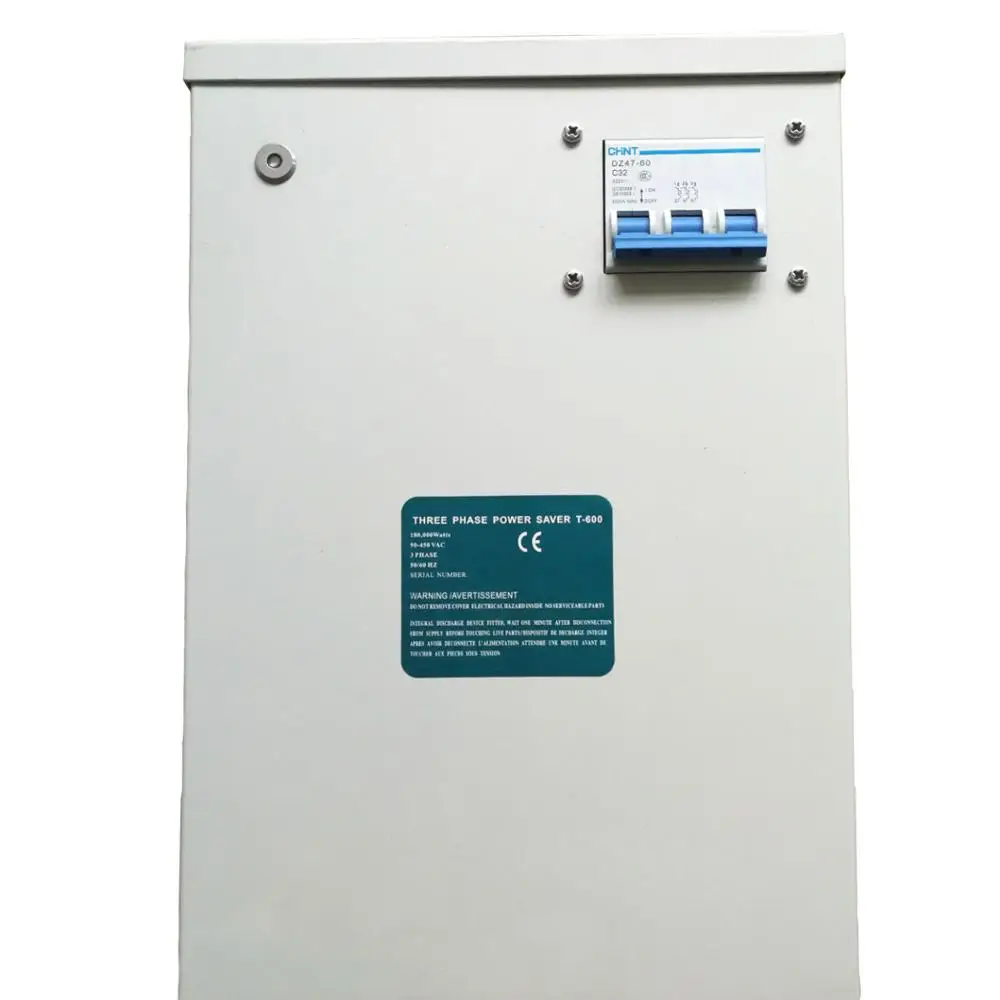 T1200HF 3 Phase Power Factor Saver with Engine Core Large Power Energy Saving Eco-Friendly 110-240V OEM Brand 1 Year Warranty