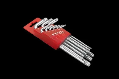 

9-Piece pentagram inner hole wrench set
