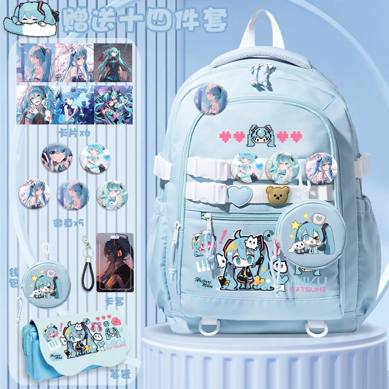 hatsune-miku-figures-anime-cartoon-virtual-singer-student-backpack-set-cute-lightweight-girl's-large-capacity-backpack-children