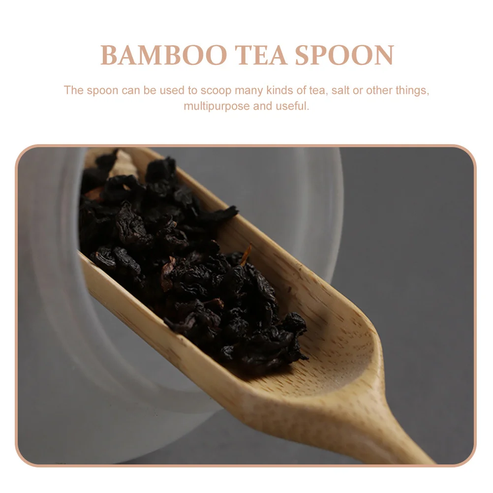 

Carved Scoop Bamboo Shovel For Ceremony Salt Kitchen Utensil Tea Set Accessory Teaware Tool Tea Spoon Shovel