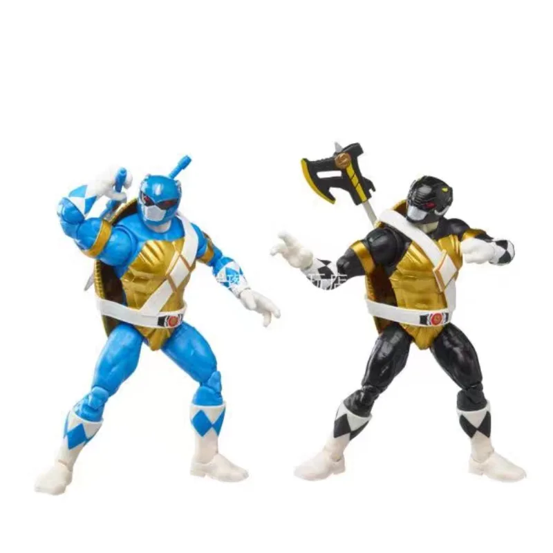 New Original Hasbro POWER RANGERS Teenage Mutant Ninja Turtles LIGHTNING COLLECTION MORPHED DONATELLO / LEONARDO Action Figure - view 5