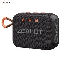 ZEALOT S75 Outdoor Portable Speaker Dual-Driver Bluetooth Speaker, IPX6 Waterproof, True Wireless Stereo for Outdoor