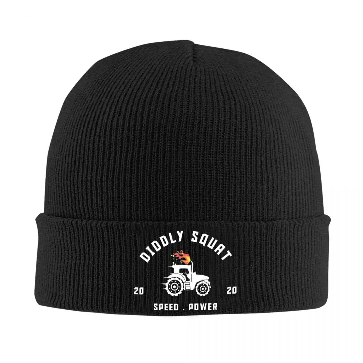 Diddly Squat Farm Shop Logo Tractor Bonnet Hats Knitted Hat Men Women Unisex Thermal Elastic Beanie Hats Autumn Winter Gym Cap