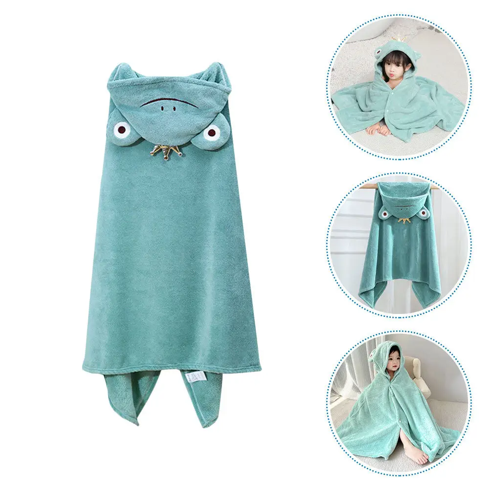 

Bathrobe Towel Super Gentle Absorbent Comfortable Wrapping Kids Toddlers Birthday Festival Present