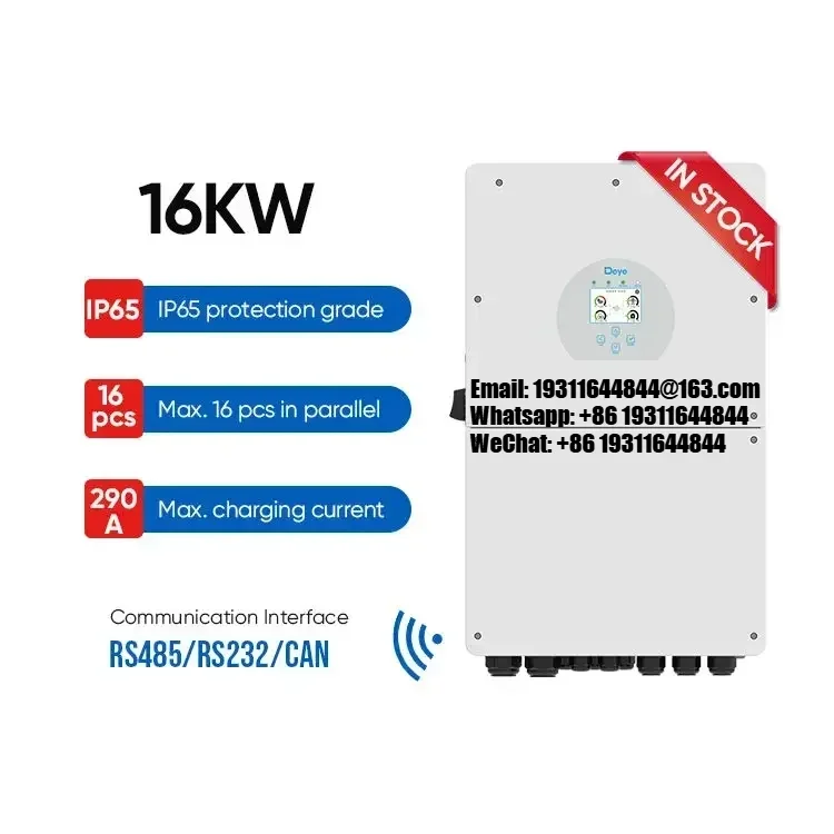 Deye SUN-12K-16K-SG01LP1-EU 12KW 14KW 16KW Single Phase Hybrid/On/Off Grid Solar Inverter For Home Use