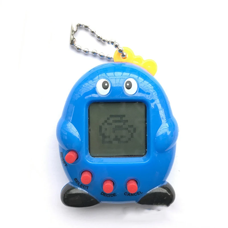 

Creative Cartoon Penguin Handheld Miniature Electronic Game Machine Virtual Cyber Digital Pet Game Toy Digital Electronic E-Pet