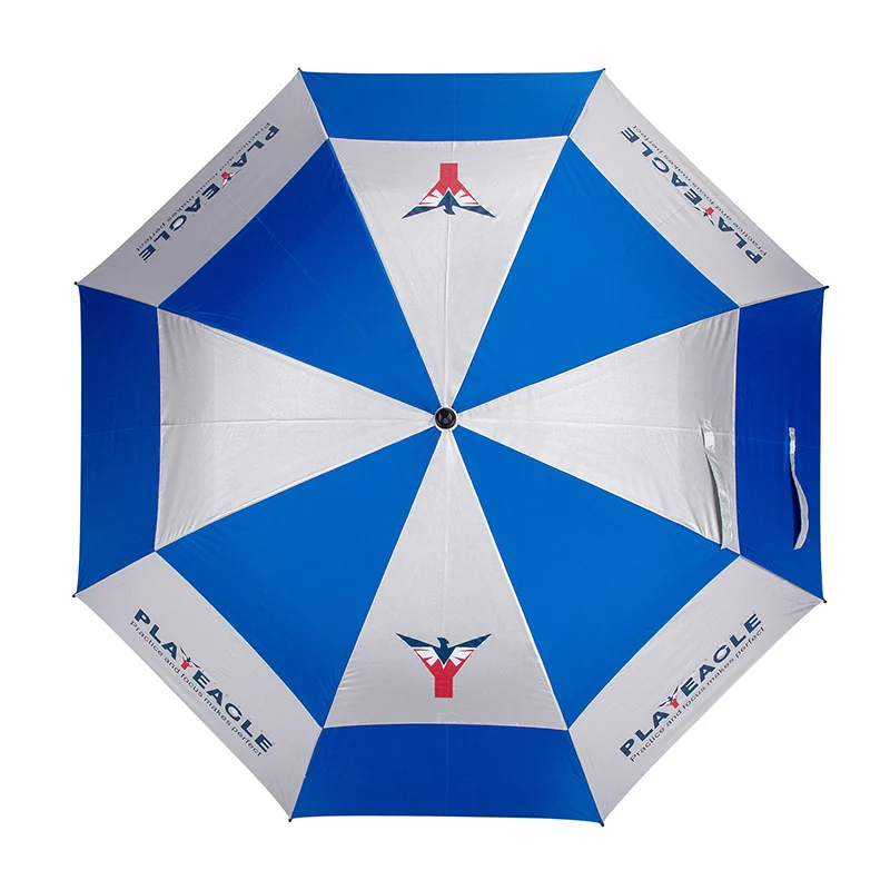 Playeagle Umbrella Golf Outdoor Double Layer Umbrella Waterproof Sunscreen UV Protection Sun And Rain Golf Auto Umbrella