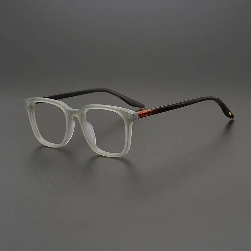 2PCS Fashion Myopia Optical Eyeglasses Unisex Classic Square Glasses Frame Women Men TR90 Ultralight Prescription Eyewear