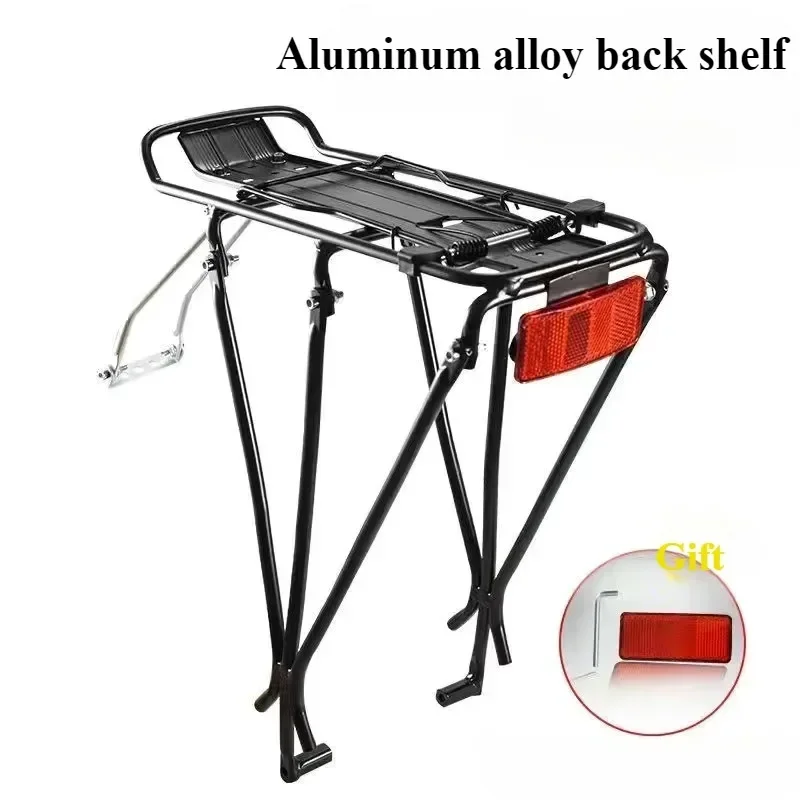 AliExpress NONE Wear-resistant Weighing Mountain Bike Disc Braked Rack Rear Hanger Load Bicycle Disced Brake Three Fulcrum Firm Rear Shelf