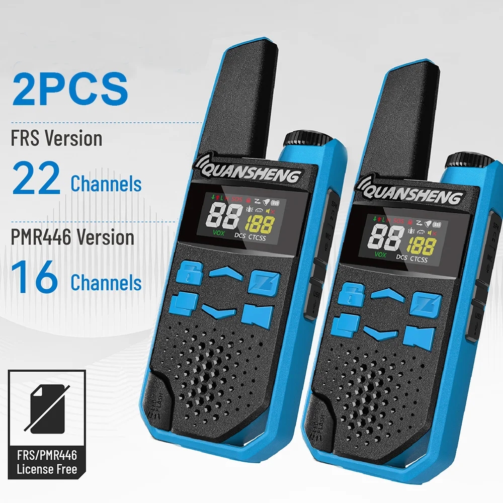 2pcs-quansheng-tg-fr1-pmr446-frs-mini-walkie-talkie-licence-free-type-c-charger-long-range-two-way-radio-for-camping-hotel
