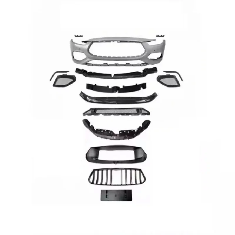 

2014-2020 Trofeo Style Front Bumper Grille Upgrade Car Accessories Body Parts