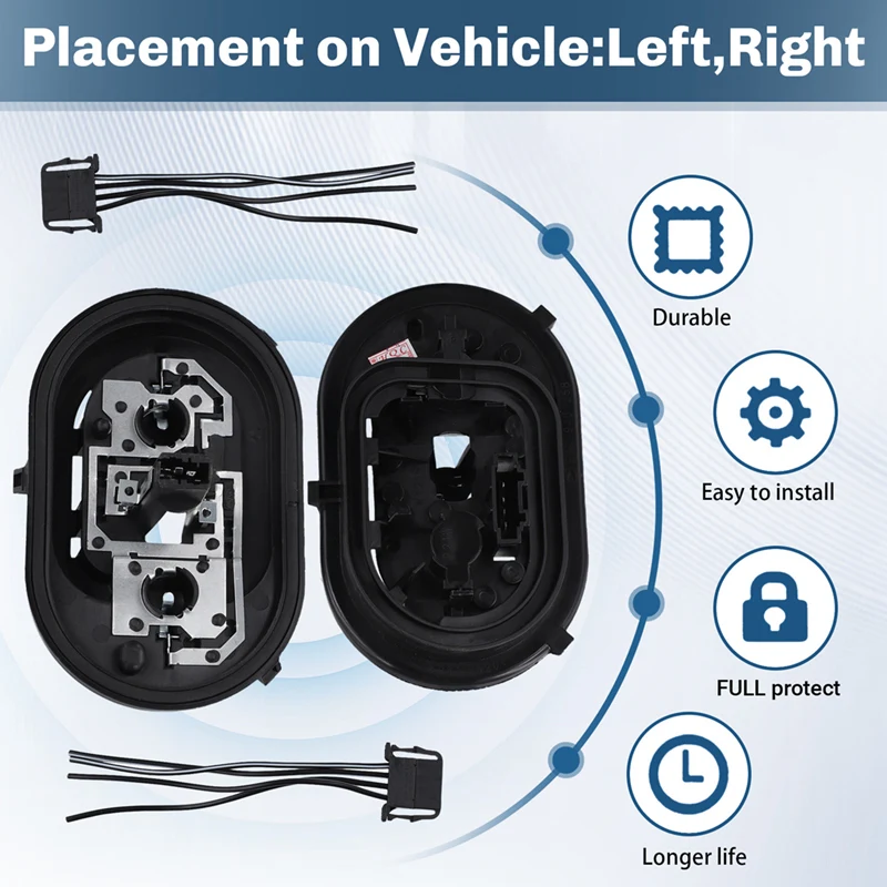 Left & Right Car Brake Light Tail Light Circuit Board Wiring Board For VW Tiguan 2010-2015 5ND945257 5N0945258 image 2