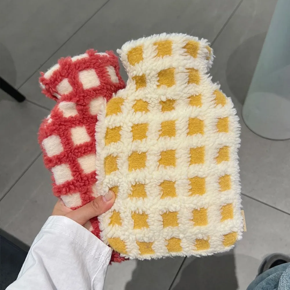 

Милая плюшевая сумка для горячей воды, утолщенная грелка для рук большой емкости, портативная съемная теплая сумка с наполнителем воды, согревающая нога