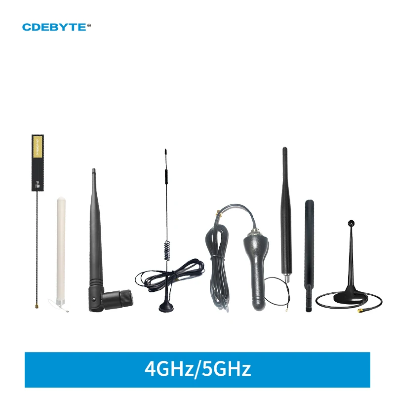 Антенна LET 4G Wifi CDEBYTE с высоким коэффициентом усиления, всенаправленная присоска 5 дБи, гибкая антенна для маршрутизатора, модуль радио приемопередатчика