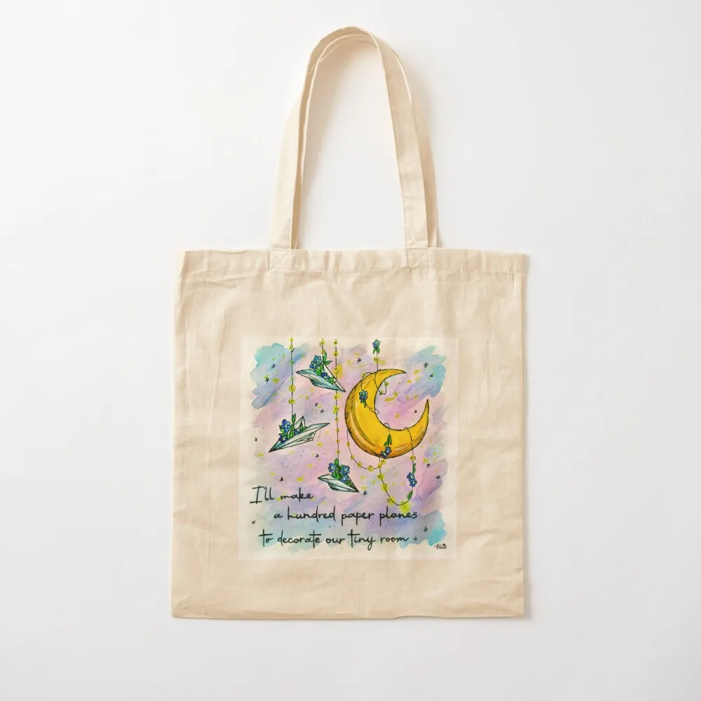 Little Miss Why So Paper Planes & Forget-Me-Nots Inspired by The Amazing Devil Tote Bag tote bag men's Candy bags