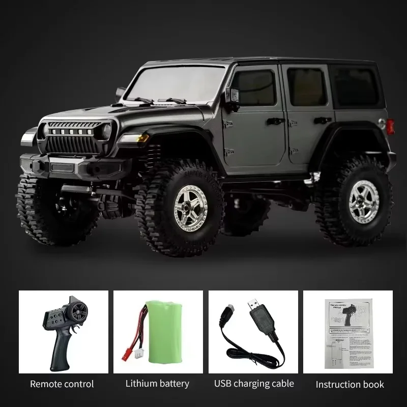 New JJRC C8801Pro 1/18 RC Car C8801 Wrangler Off-road Climbing