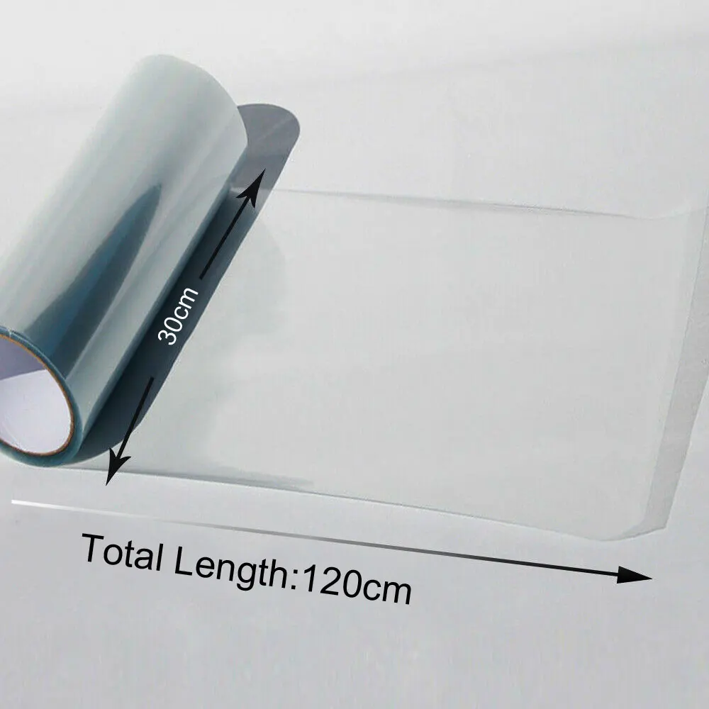 1x 30*120cm Clear Car Light Covering Film Protector Film  Bumper Lamp Protection Wrap Sticker Headlight Taillight Car Body Film