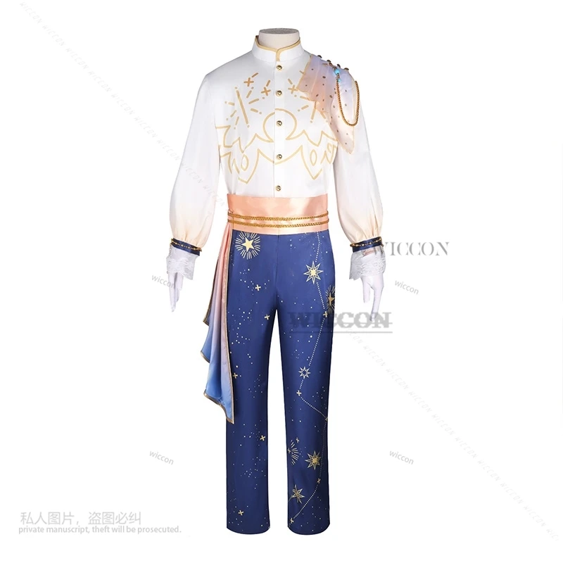 Cosplay Game Ensemble Stars Knights Fine Starlight Parade Cosplay Men Costume Tsukinaga Leo Tenshouin Eichi role playing ES