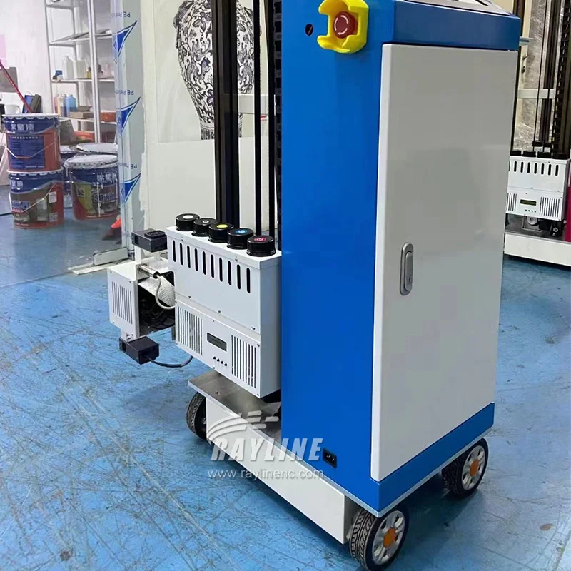 Muur Robot Verf Machine 3D Muur Afdrukken Machine Muur Schilderen Robot Verticale Printing Machine Voor Muur