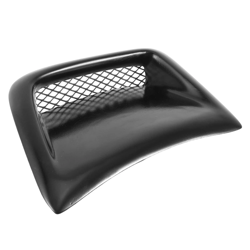 Black Car Front Side Air Vent Outlet Trim Fender Lid Flow Duct Cover For Subaru STI GRB Wagon 10Th Hatchback 2008-2014