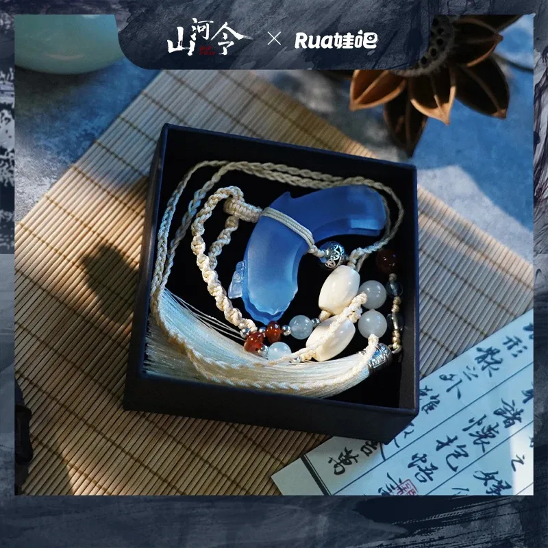 كلمة الشرف شان هو لينغ ون كيكسينغ تأثيري Liulijia قلادة مخصصة العتيقة الديكور جمع اكسسوارات الدعامة الهدايا