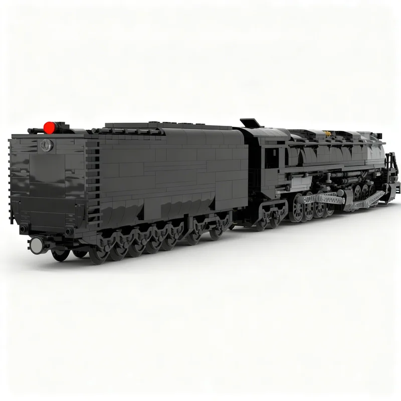 2492pcs MOC Train 1 48 Union Pacific 4014 Big 4-8-8-4 Power Functions Model Building Blocks Architecture Assemble Collection