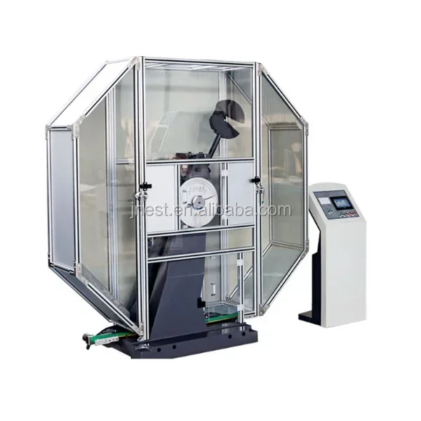 ISO 148-1 450J 600J 750J touch screen metallic material Charpy pendulum impact testing machine