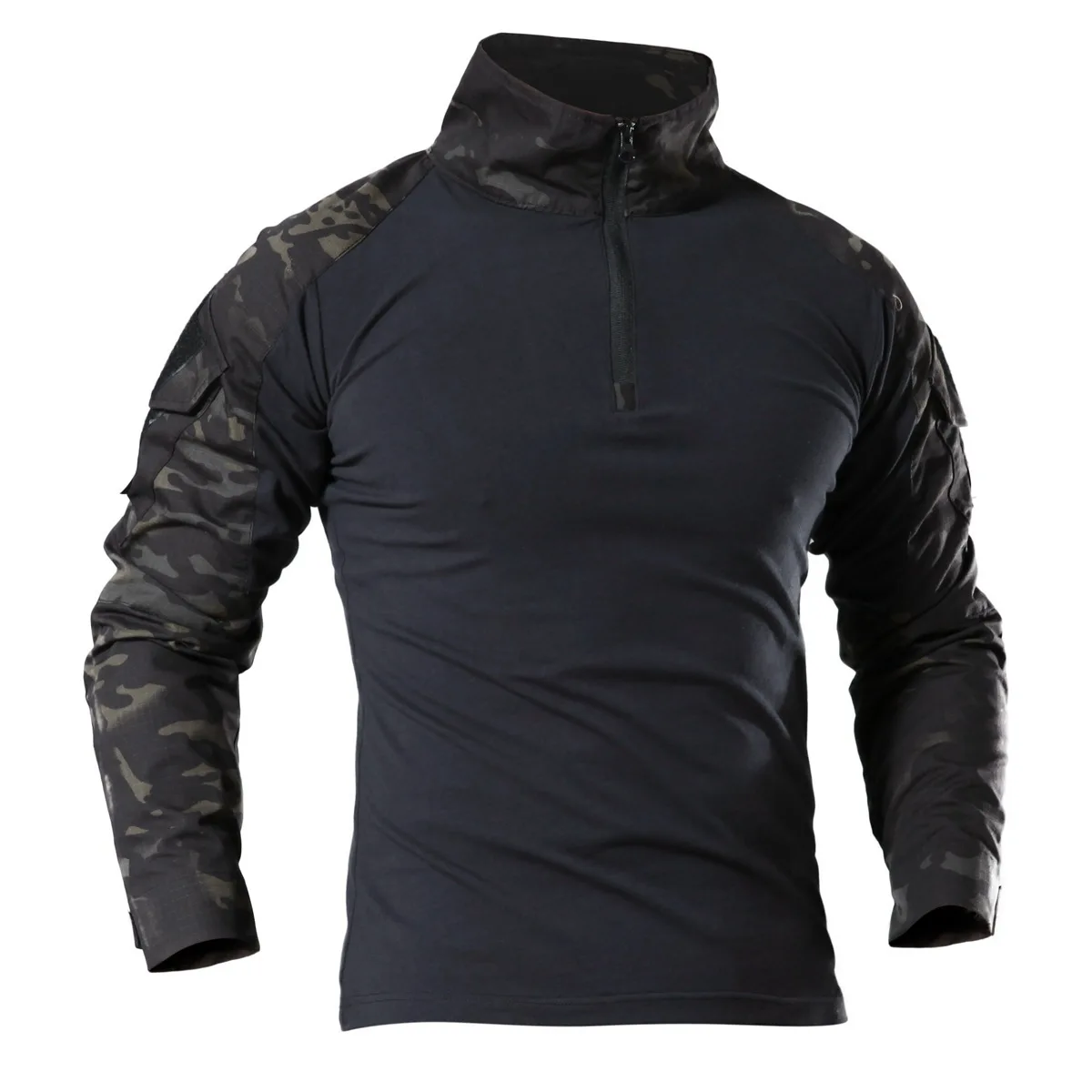 Tactical Hiking Shirt Men Outdoor Combat Military Long Sleeve Hunting Camouflage Climbing Shirt Breathable Quick Dry Sportswear image 3