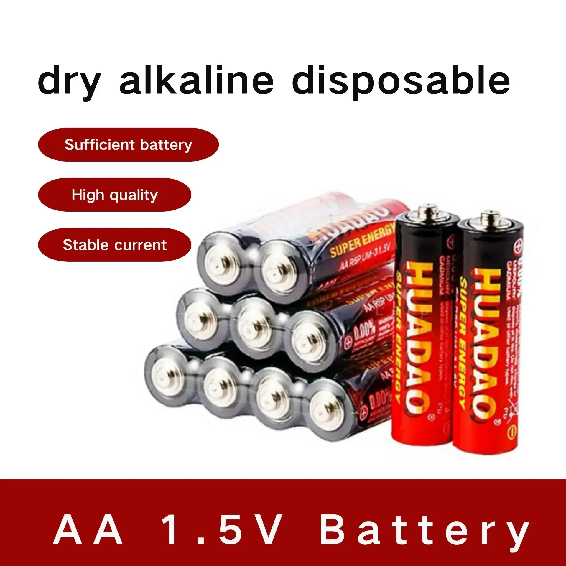 AA dry alkaline disposable battery,4PCS,1.5V,LED light, toy, MP3, camera, flash, shaver, CD player, wireless mouse, keyboard