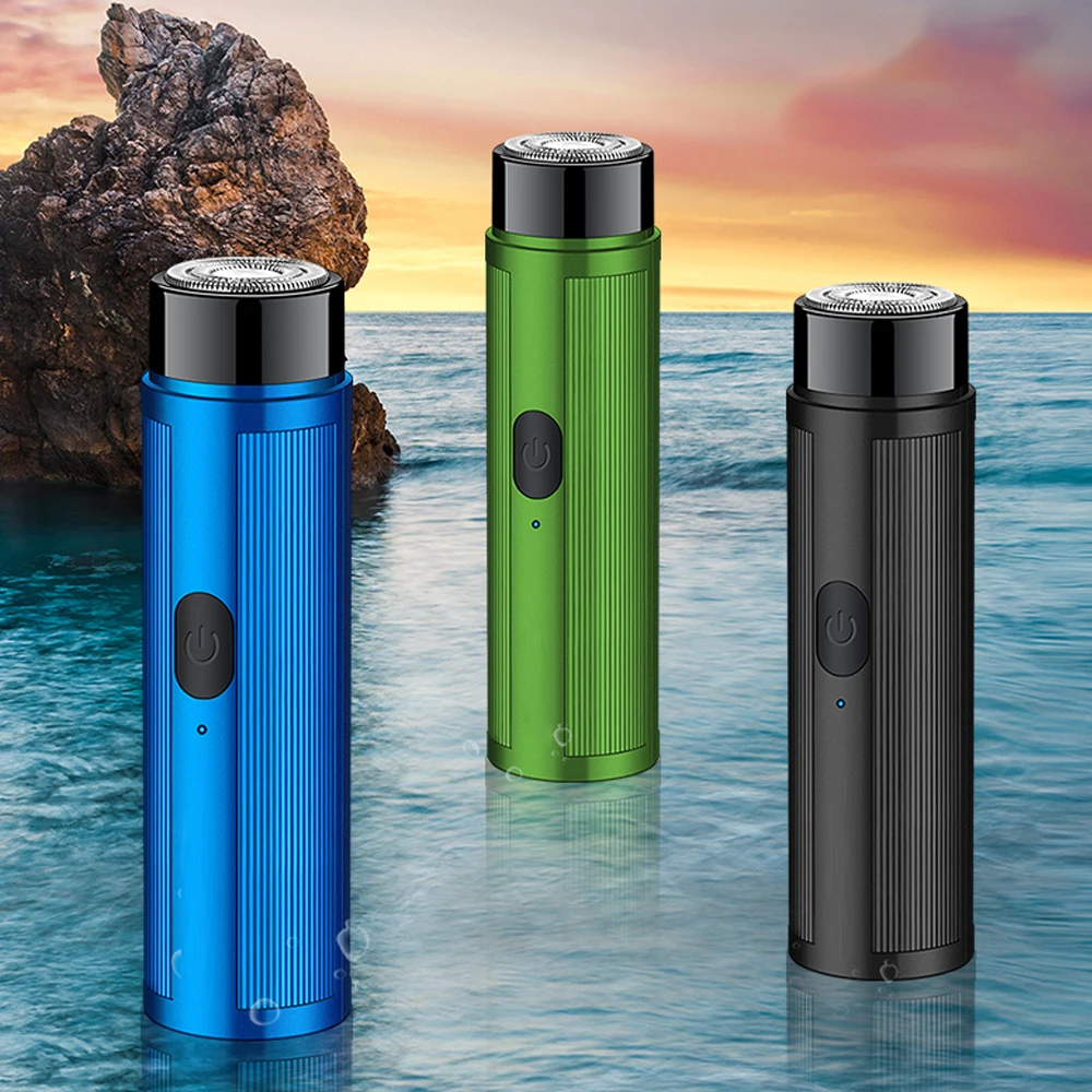 Portable Rechargeable Mini Electric Shaver USB Charging Electric Razor For Men Women Beard Leg Chest Hair Travel Pocket Shaver
