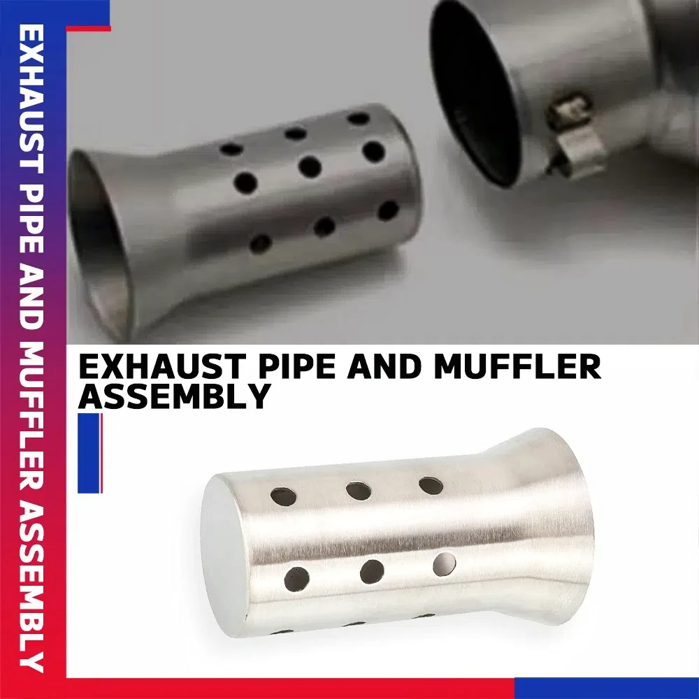 51MM Motorcycle Exhaust Pipe And Muffler Assembly For YAMAHA XJR1200 XJR1300 FJR1300 SR400 XVS400 XJR400 XSR700 XSR900 XSR155