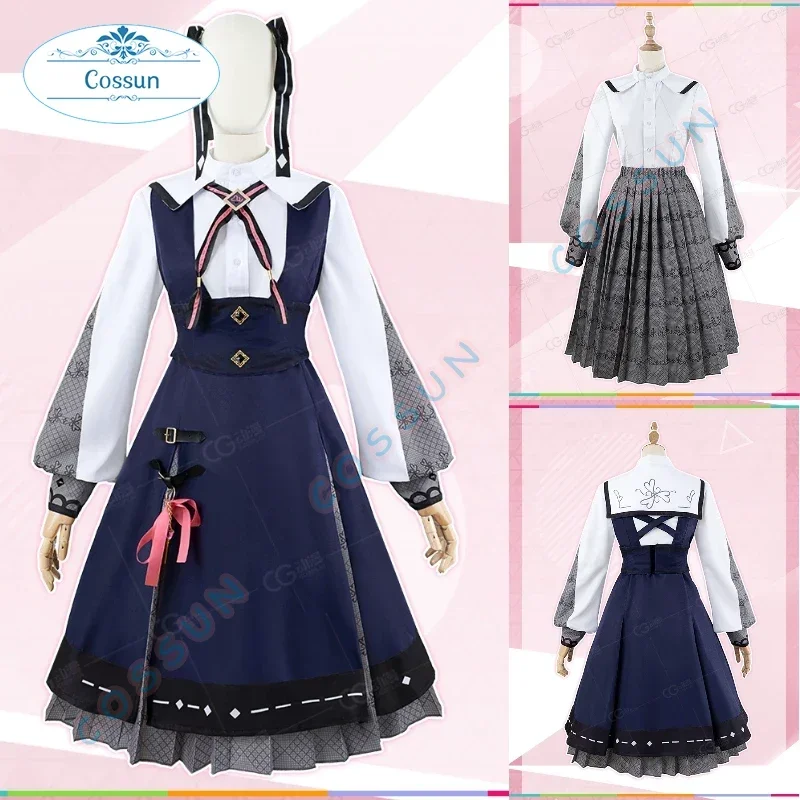 

Игра PJSK Momoi Airi/Kiritani Haruka/ Hanasato Minori, карнавальный костюм, наряды на Хэллоуин, женский комплект с париком
