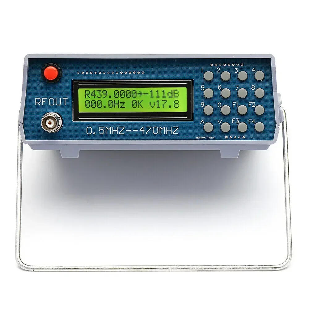 

0.5Mhz-470Mhz RF Signal Generator Meter Tester for FM Radio Walkie-talkie Debug Digital CTCSS Singal Output