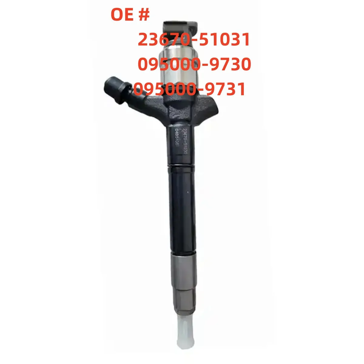 High quality 23670-51031 095000-9730 095000-9731 Diesel Injector For DENSO TOYOTA LANDCRUISER V8 200 SERIES 1VD-FTV