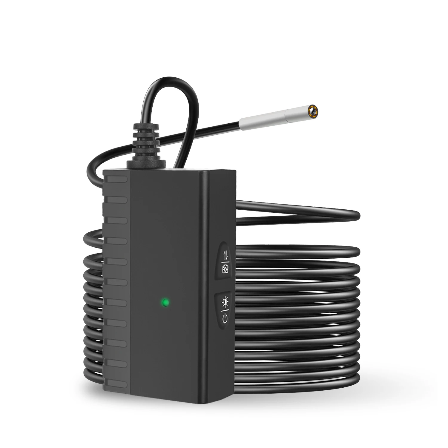 3.9mm 2MP 3X Zoom Wireless WIFI Industrial Endoscope CMOS Borescope Inspection Otoscope Digital Microscope