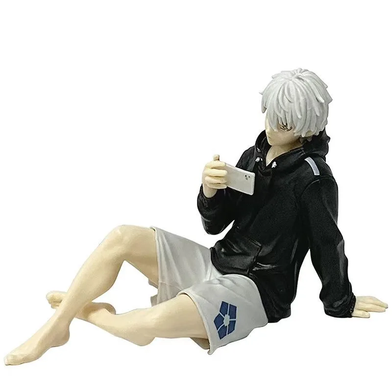 

9cm Anime BLUE LOCK Seishiro Nagi Figures Sitting Posture Worth Collecting Exquisite Models Statues Desktop Decorations Gifts