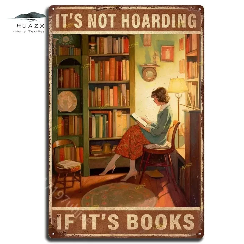 Girls That's What I Do I Read Book and I Know Things Metal Tin Signs Vintage Posters Home Bedroom Office Wall Art Decor Plaques image 3