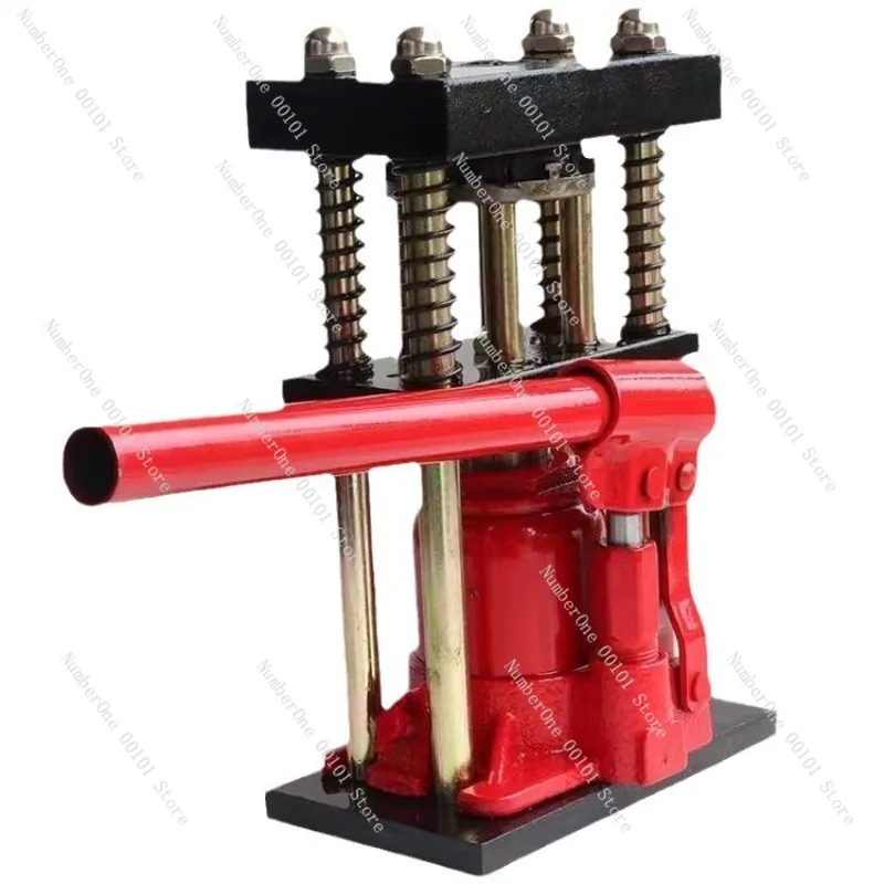 Manual Spraying Pipe Pressing Machine, Hydraulic Portable Press, Fertilizer and Agricultural Tube Compression Tool, Rubber