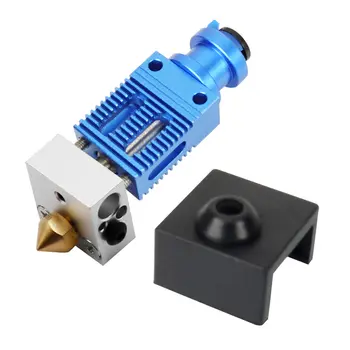 適用於 Ender 3 J 型熱端列印頭的 1/2 件裝 MK8 擠出機熱端套件,適用於 Creality CR10 CR10S Ender-3 V2 10 最佳銷售 mk8 熱端 - №10