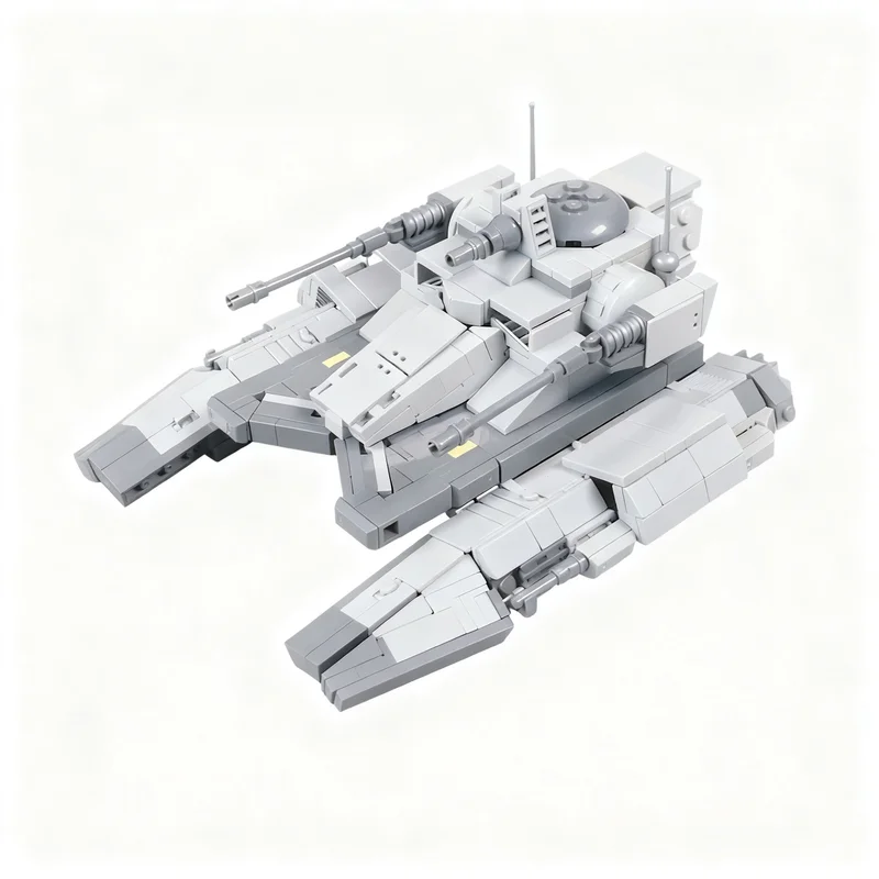 600ピース-moc宇宙戦争映画-tx-130t-リパブリング戦闘機-タンク-エンパイアモデル-カスタムパズル-diy-創造的なアイデア-おもちゃ-誕生日プレゼント