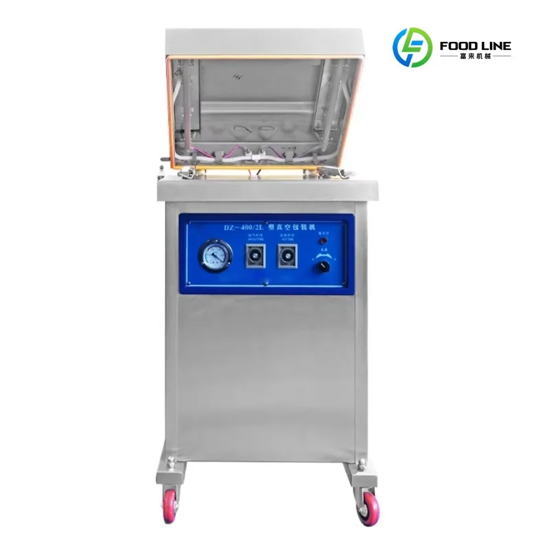 FL Customized Deep Chamber Mini Vacuum Packaging Machine for Small Bulk Food and Soup Bags